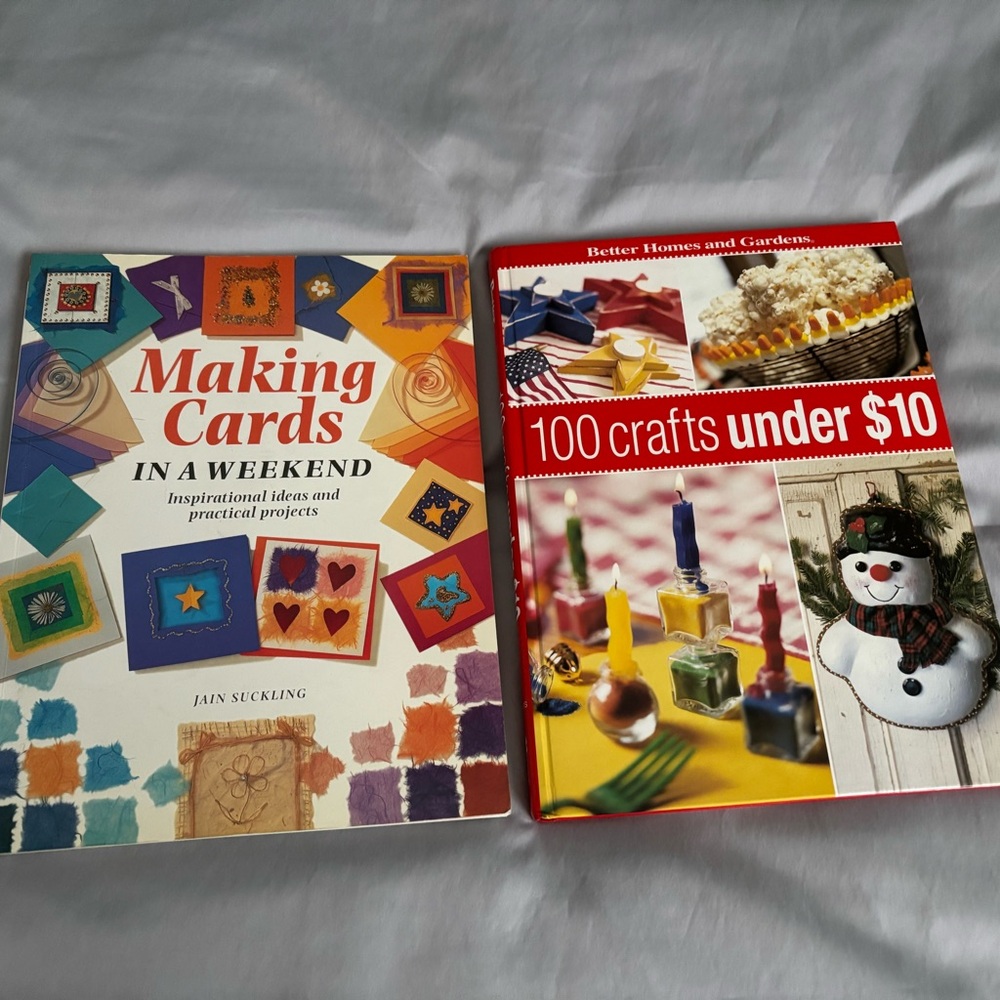 Vintage Crafting Book Set